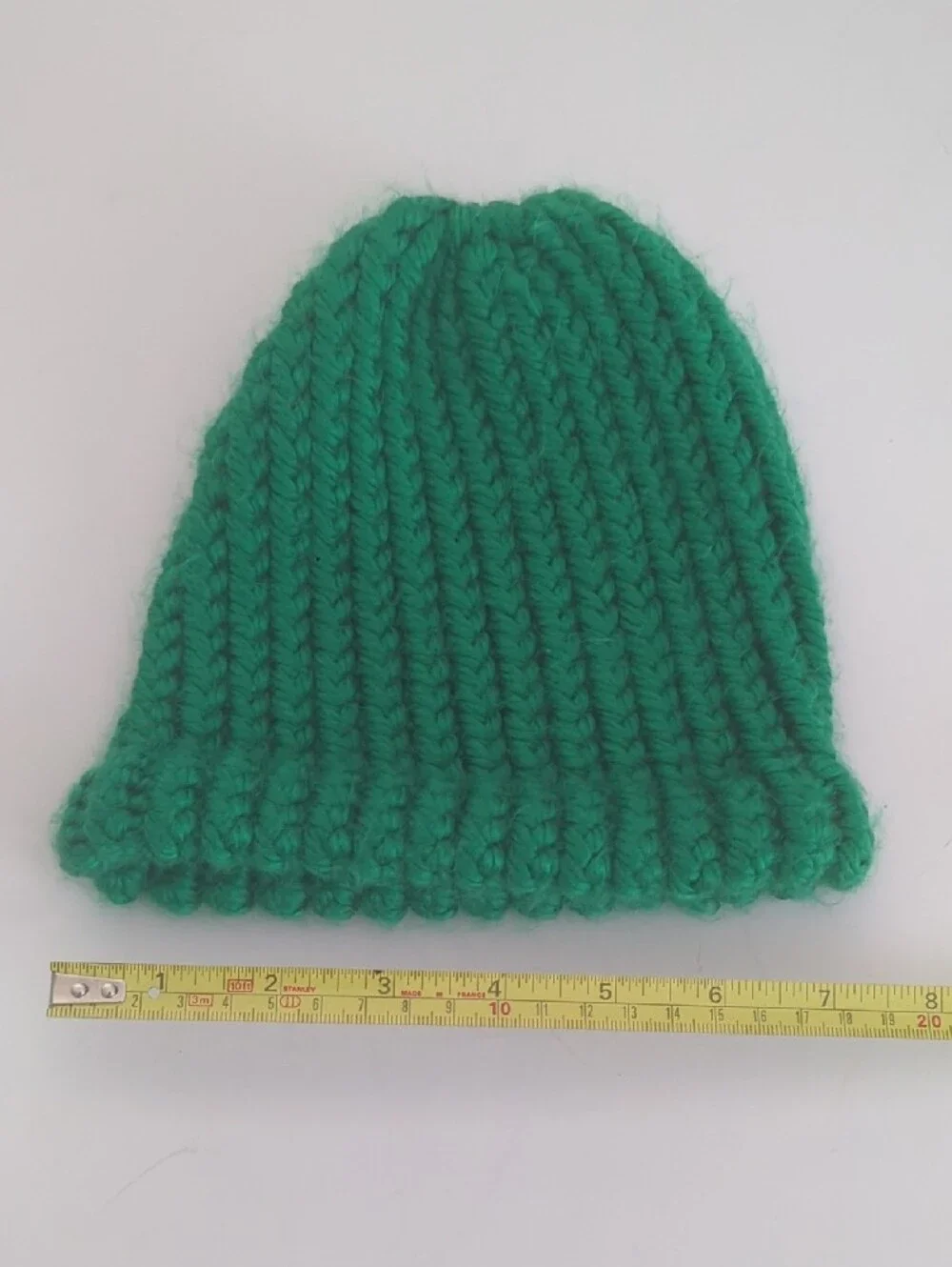 Kids Knit Beanie Hat Set - Green & Blue